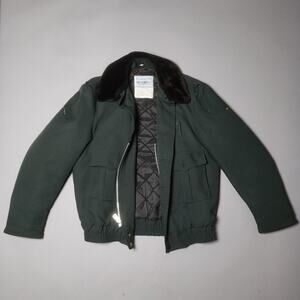 VINTAGE 70s BLAUER CEILING ZERO BOMBER JACKET 48L MILITARY INSULATED